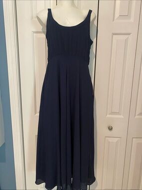 Banana Republic Factory Navy Maxi Dress